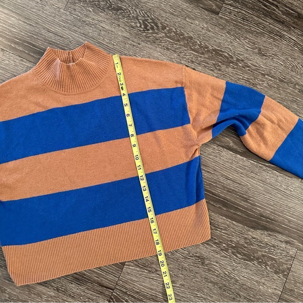 Everlane Luxe Merino Turtleneck in Sahara Lapis - Picture 7 of 8